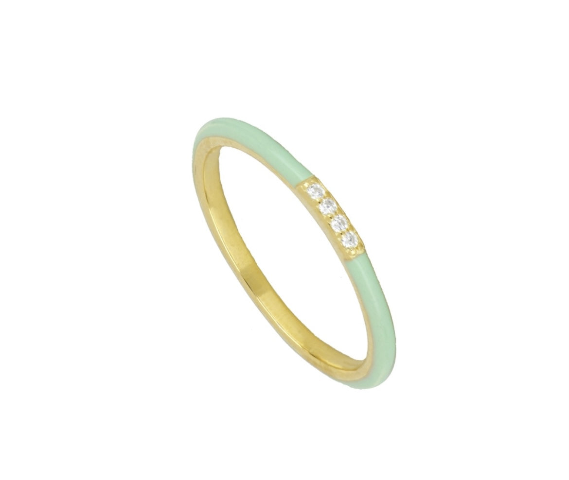Anillo Airy Verde